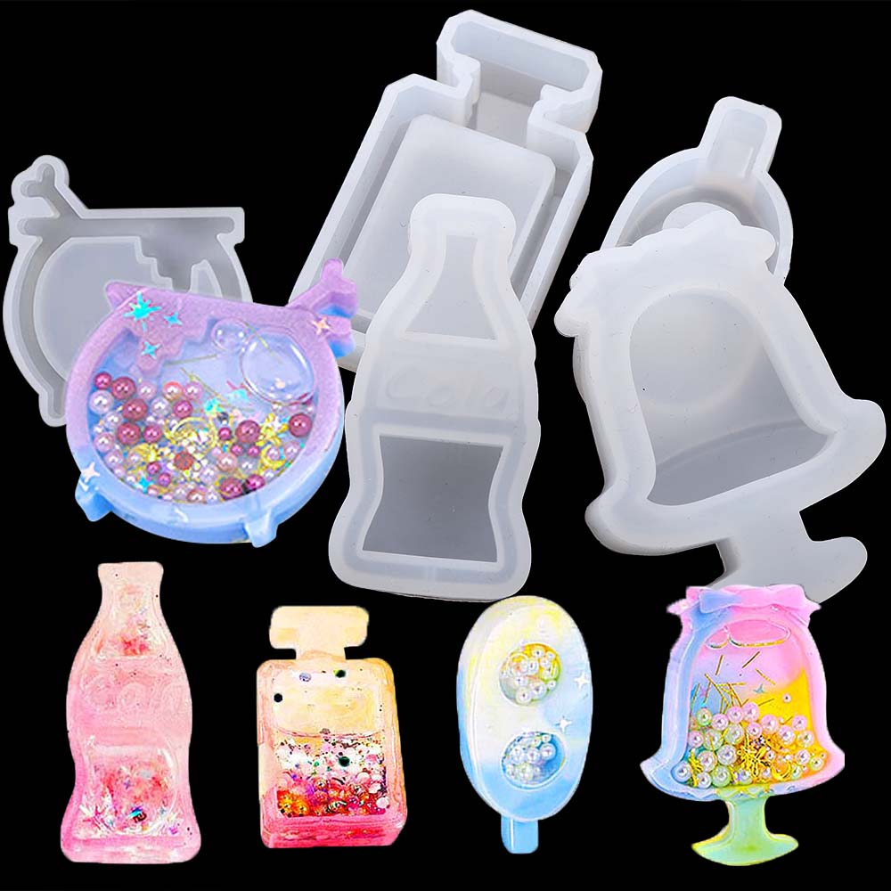 Resin Art Acrylic - 10 Stijl Drijfzand Hars Gietvorm DIY