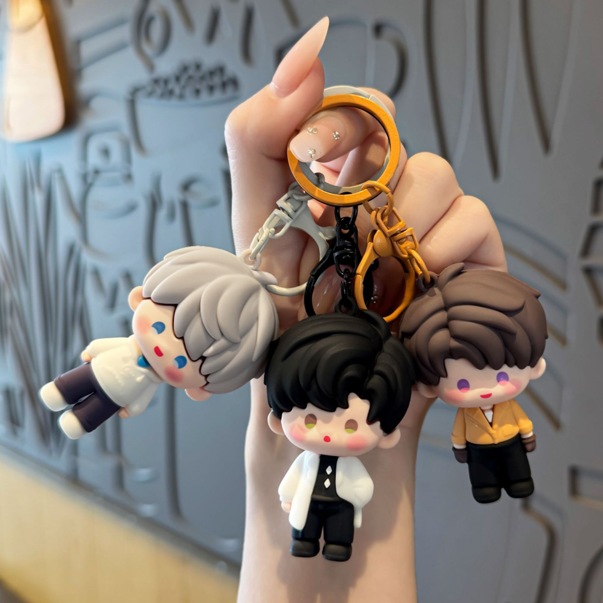 Resin Art Anime - Liefde en Deepspace Q Resin Figuur