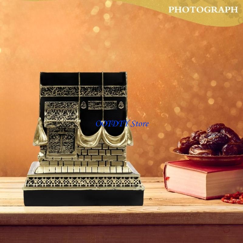 Resin Art Anniversary Gift - 367A Islamitische Kaba Replice Model Islamitische