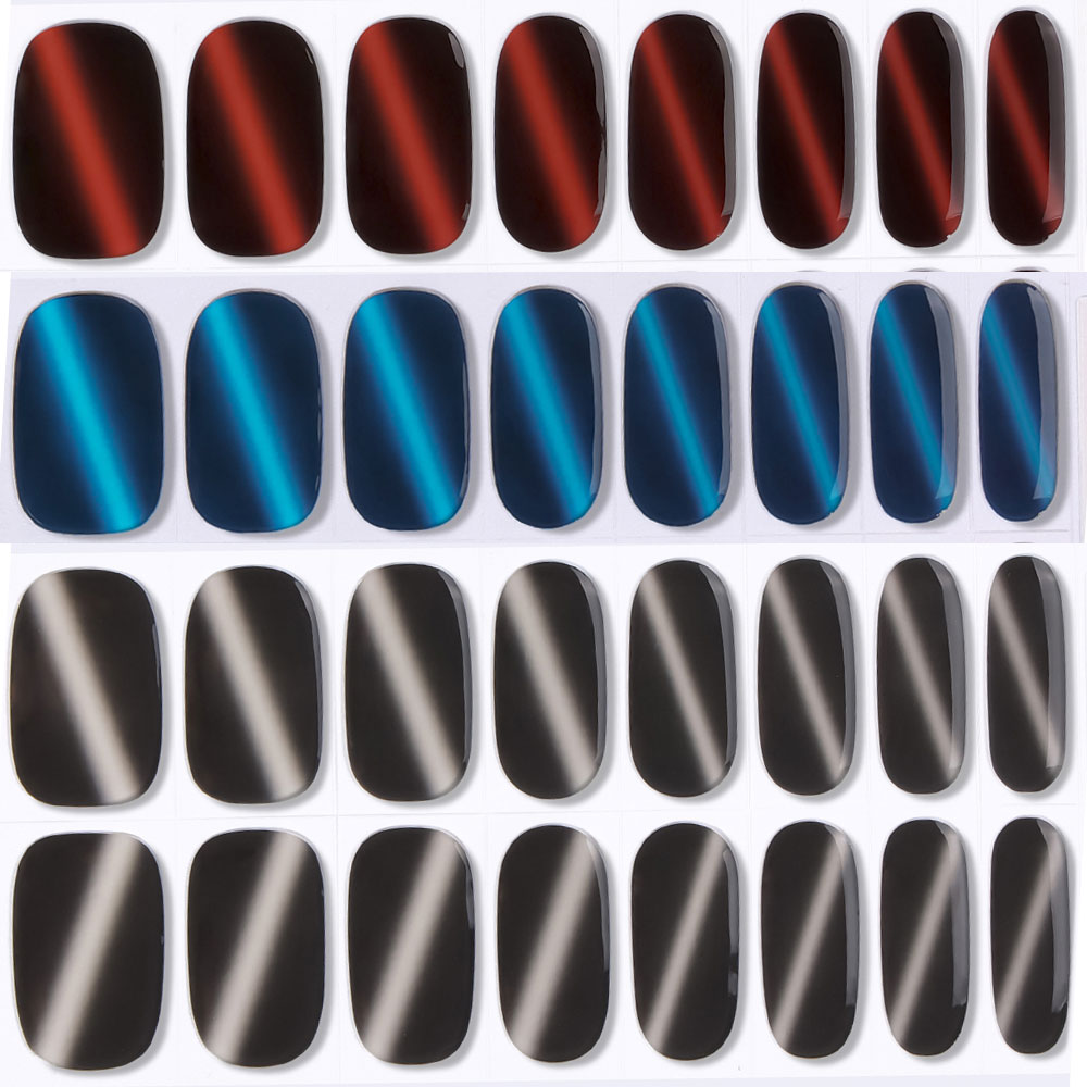 Uv Lamp Nail Resin - 16 tips Aurora Semi Cured Gel
