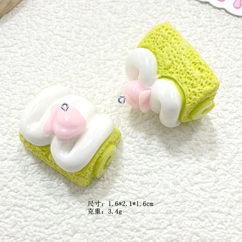 Resin Art And Craft - 10 stuks Mini Gesimuleerde Schattige Taart