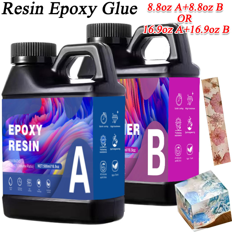 Resin Art Uv - 17,6 oz/33,8 oz AB hars epoxy