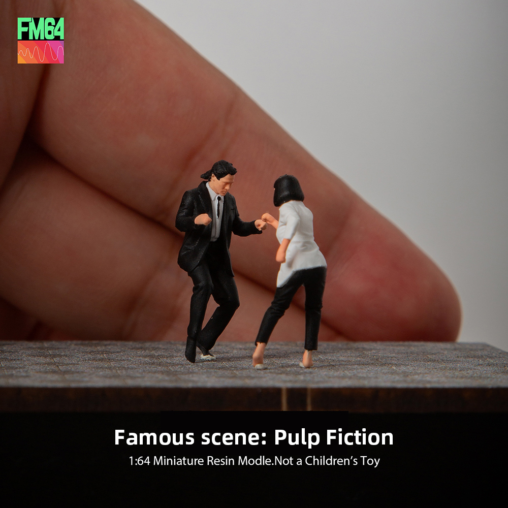 Resin Art Anime - Kicarmod 1/64 Pulp Fiction Story Character