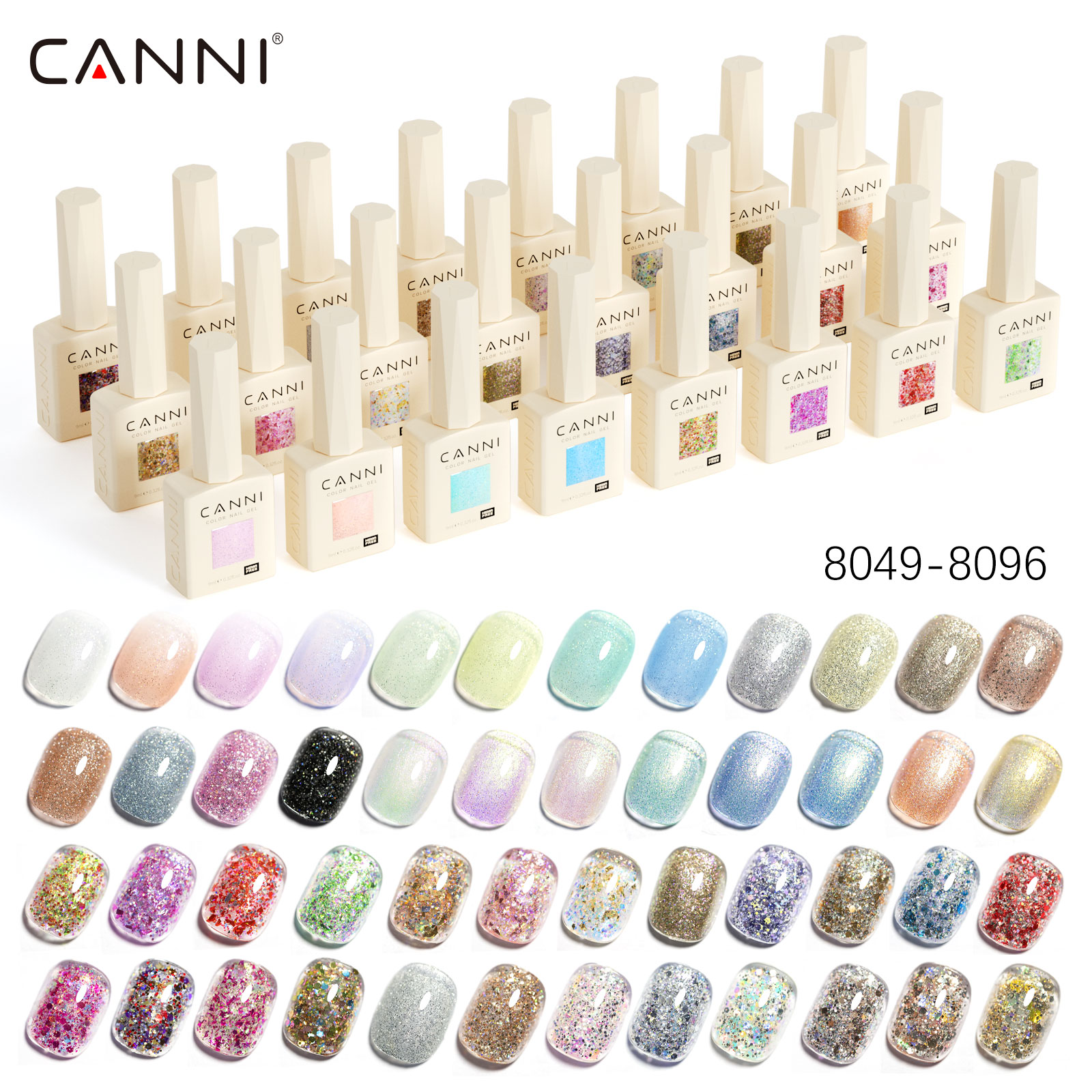Uv Lamp Nail Resin - CANNI Nagelgellak HEMA TPO GRATIS 9