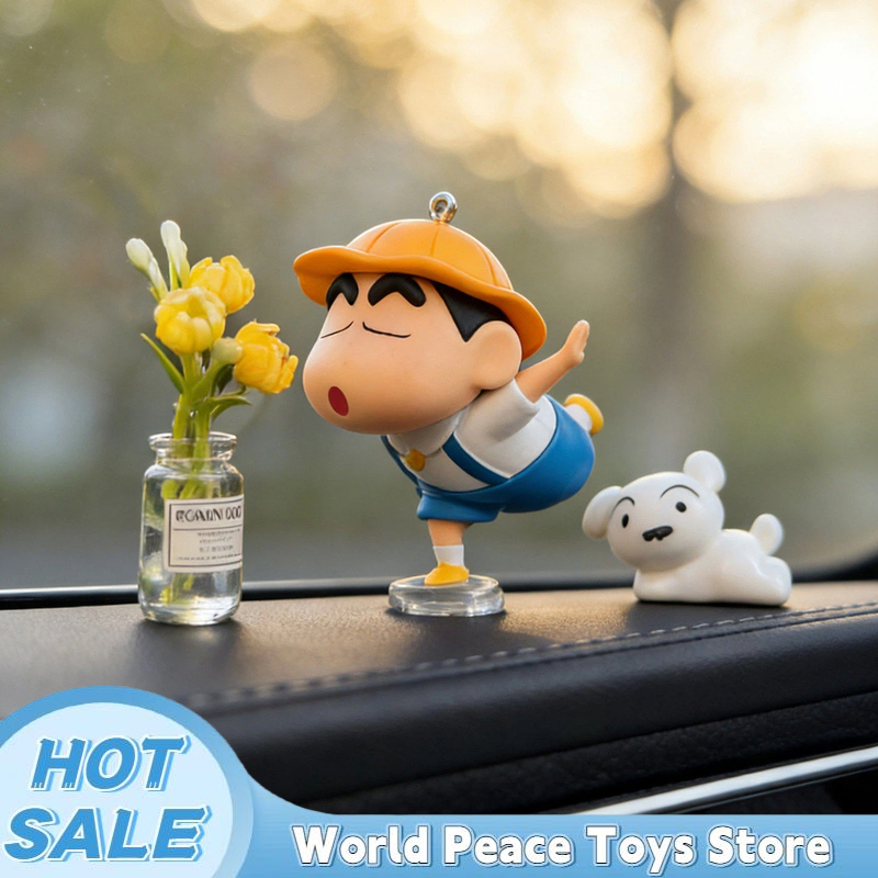 Resin Art Anime - Crayon Shin-Chan Auto Dashboard Ornamenten Auto