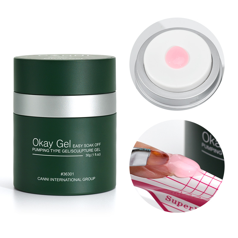 Uv Lamp Nail Resin - 30g CANNI Luchtpomp Extension Gel Koreaanse