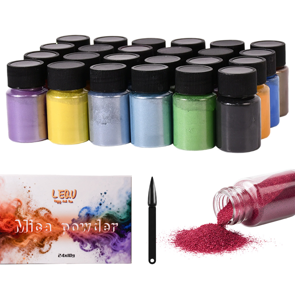 Resin Color Paste - 24-kleuren kameleon mica poeder: Een kleurveranderend
