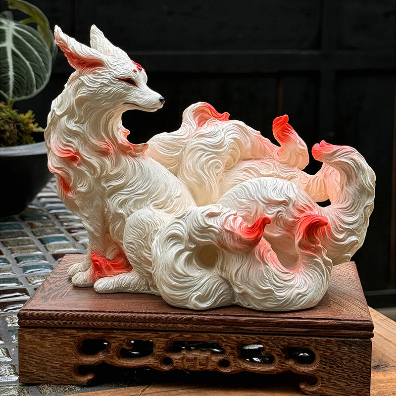 Negenstaartige vos ornamenten, - Resin Art Anniversary Gift recensie en prijs