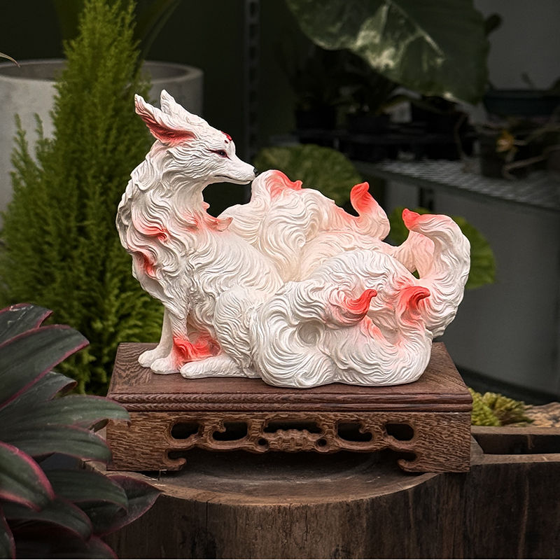 Negenstaartige vos ornamenten, - Resin Art Anniversary Gift recensie en prijs