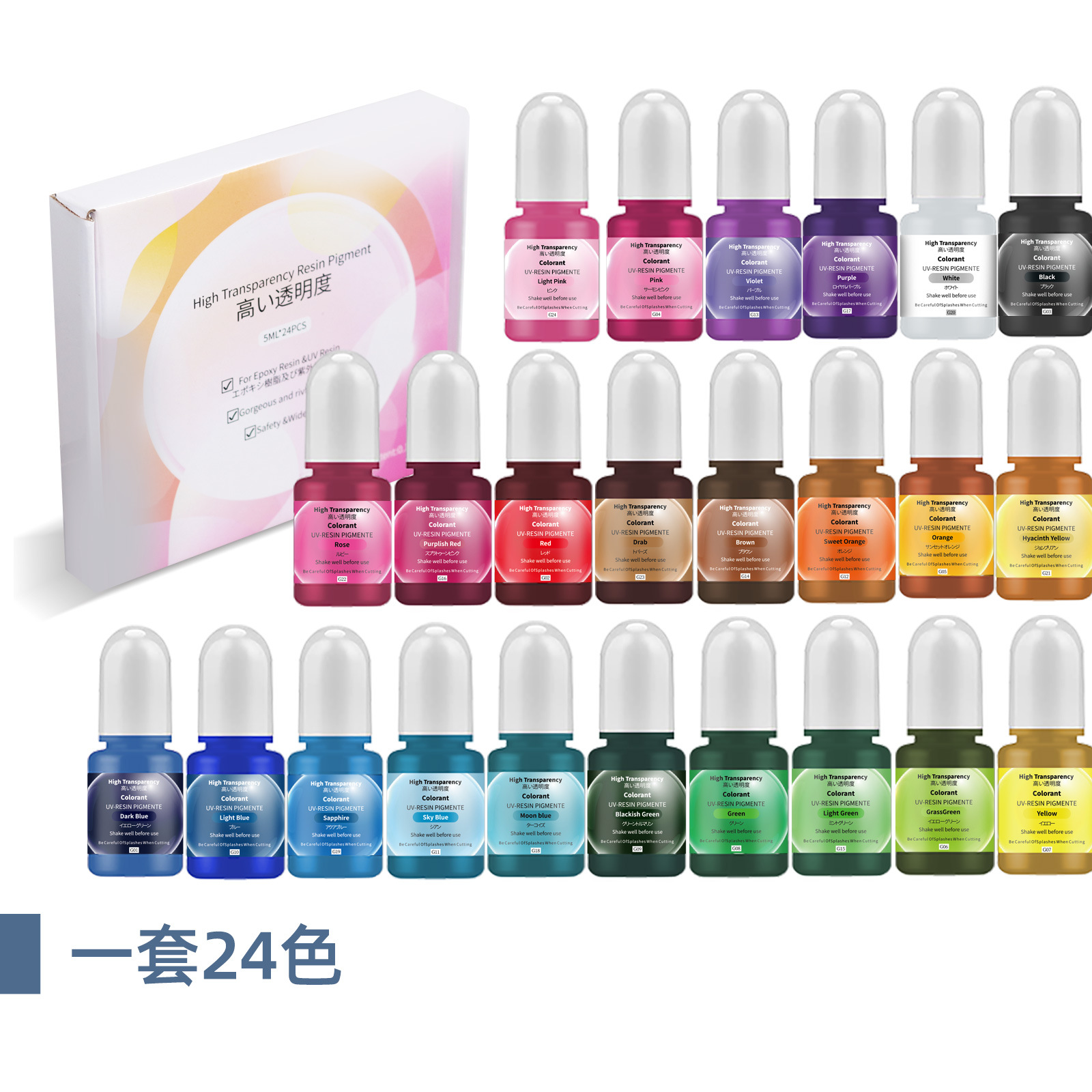 Hooggeconcentreerde harskleurs - Resin Color Paste recensie en prijs