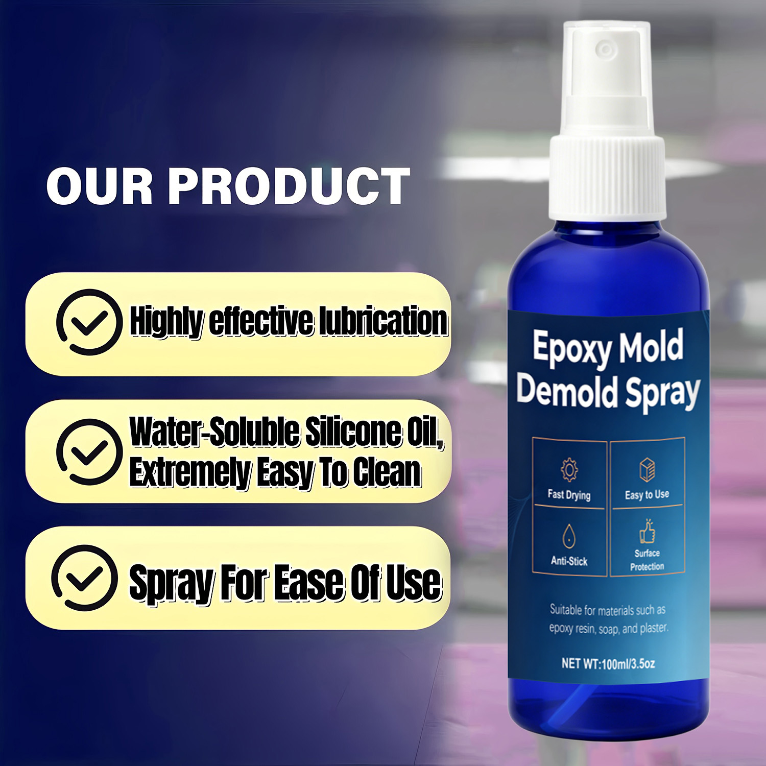 Ontvormspray voor siliconenmal - Release Spray Silicone recensie en prijs