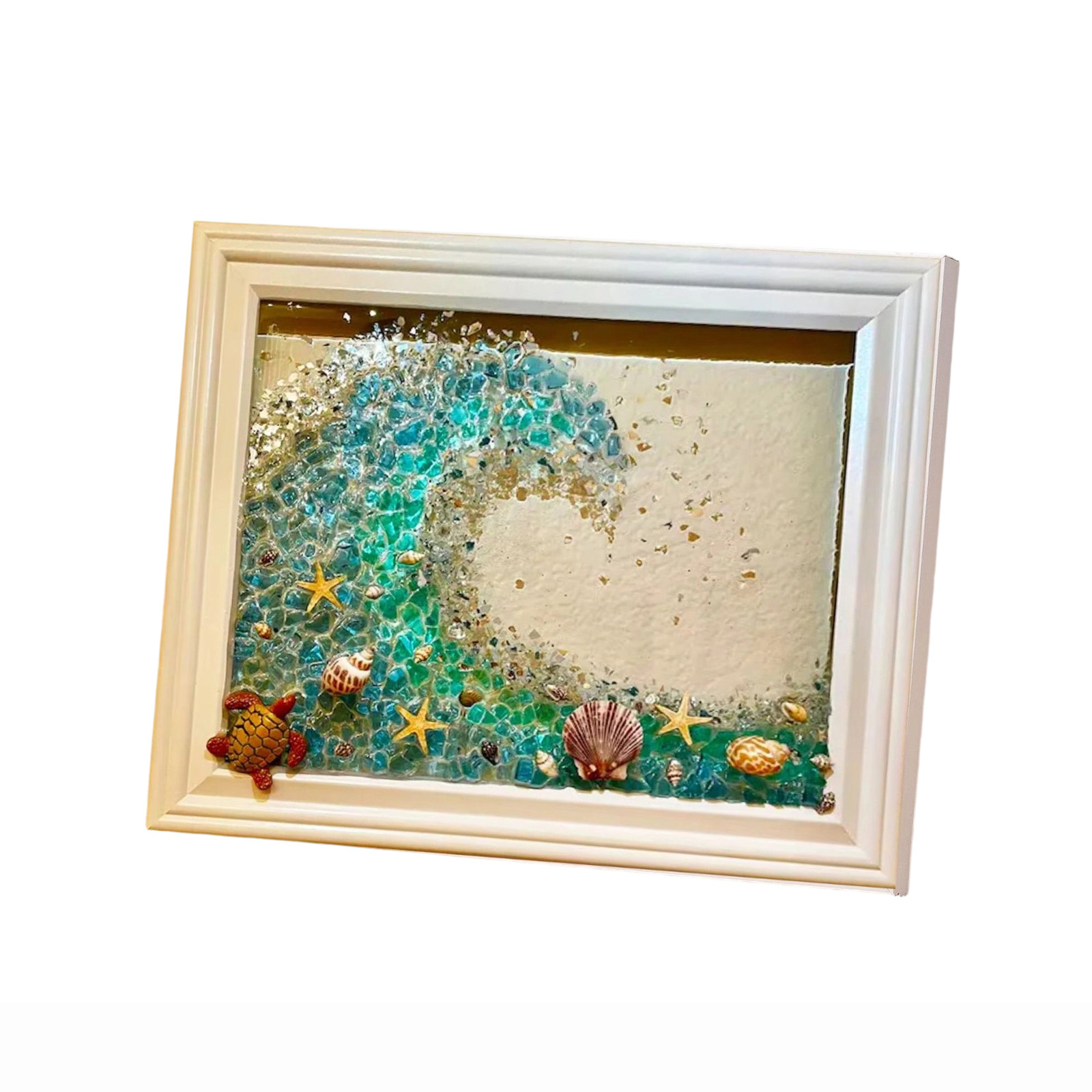 Zeeglas Kunstsets Zeeglas Kuns - Resin Art Beach Theme recensie en prijs