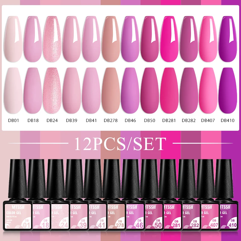 MTSSII 12 stks/set Naakt Huids - Uv Lamp Nail Resin recensie en prijs