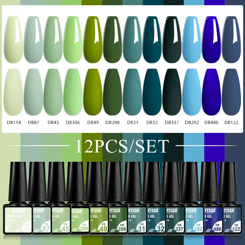 MTSSII 12 stks/set Naakt Huids - Uv Lamp Nail Resin recensie en prijs