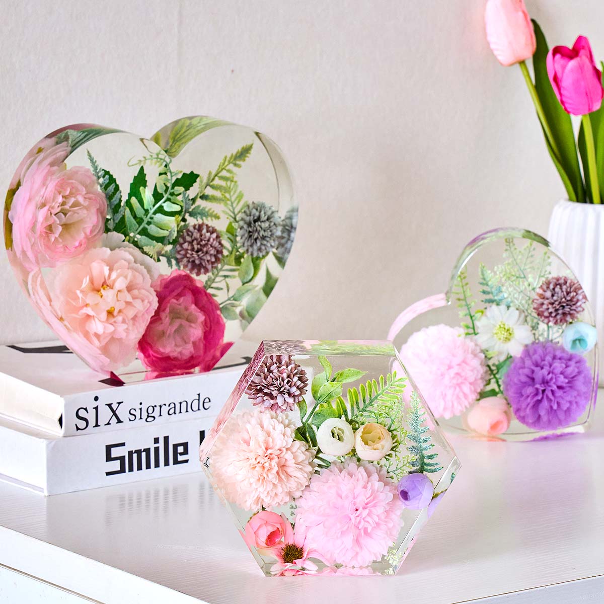 Grote liefde siliconen mal DIY - Resin Art Mould recensie en prijs