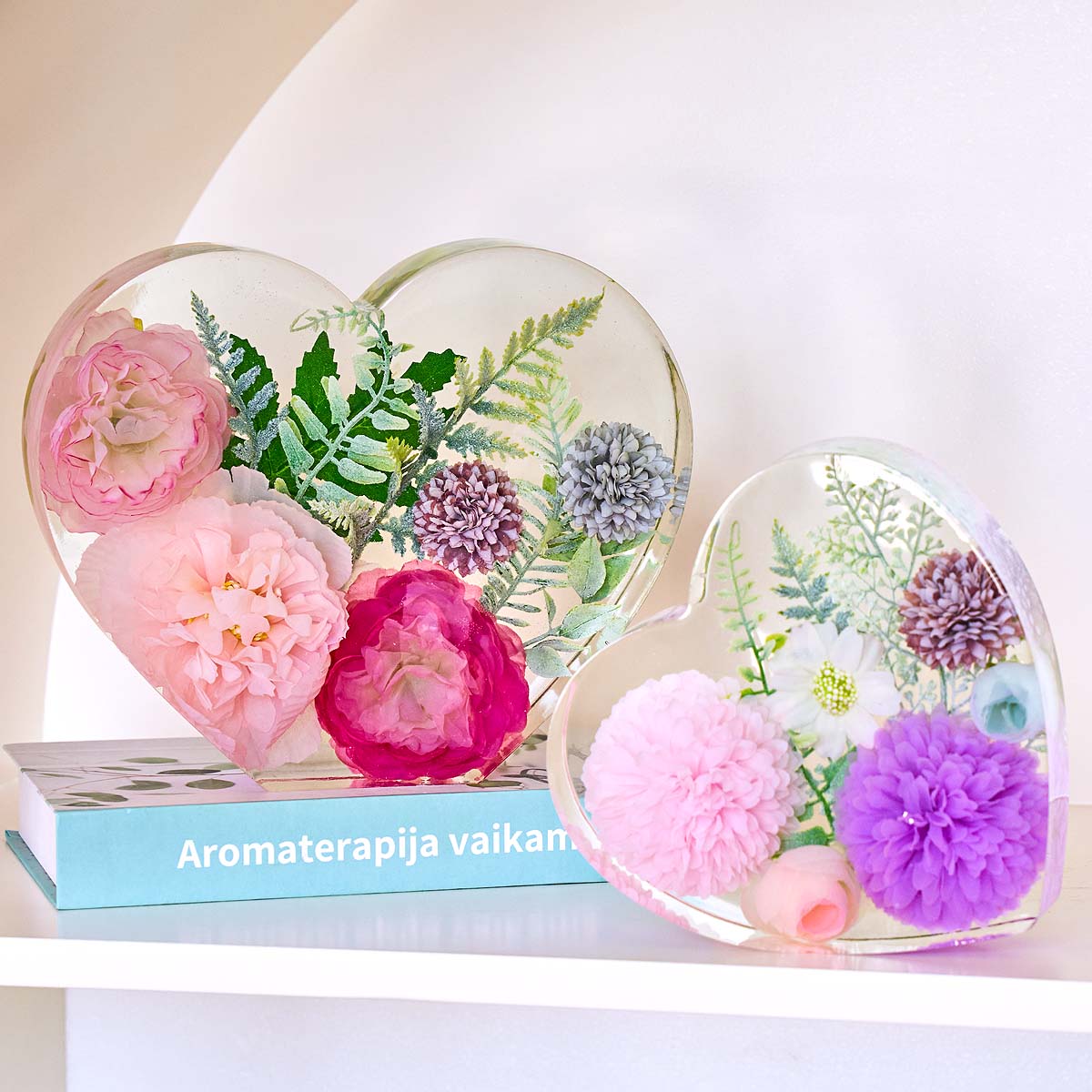 Grote liefde siliconen mal DIY - Resin Art Mould recensie en prijs