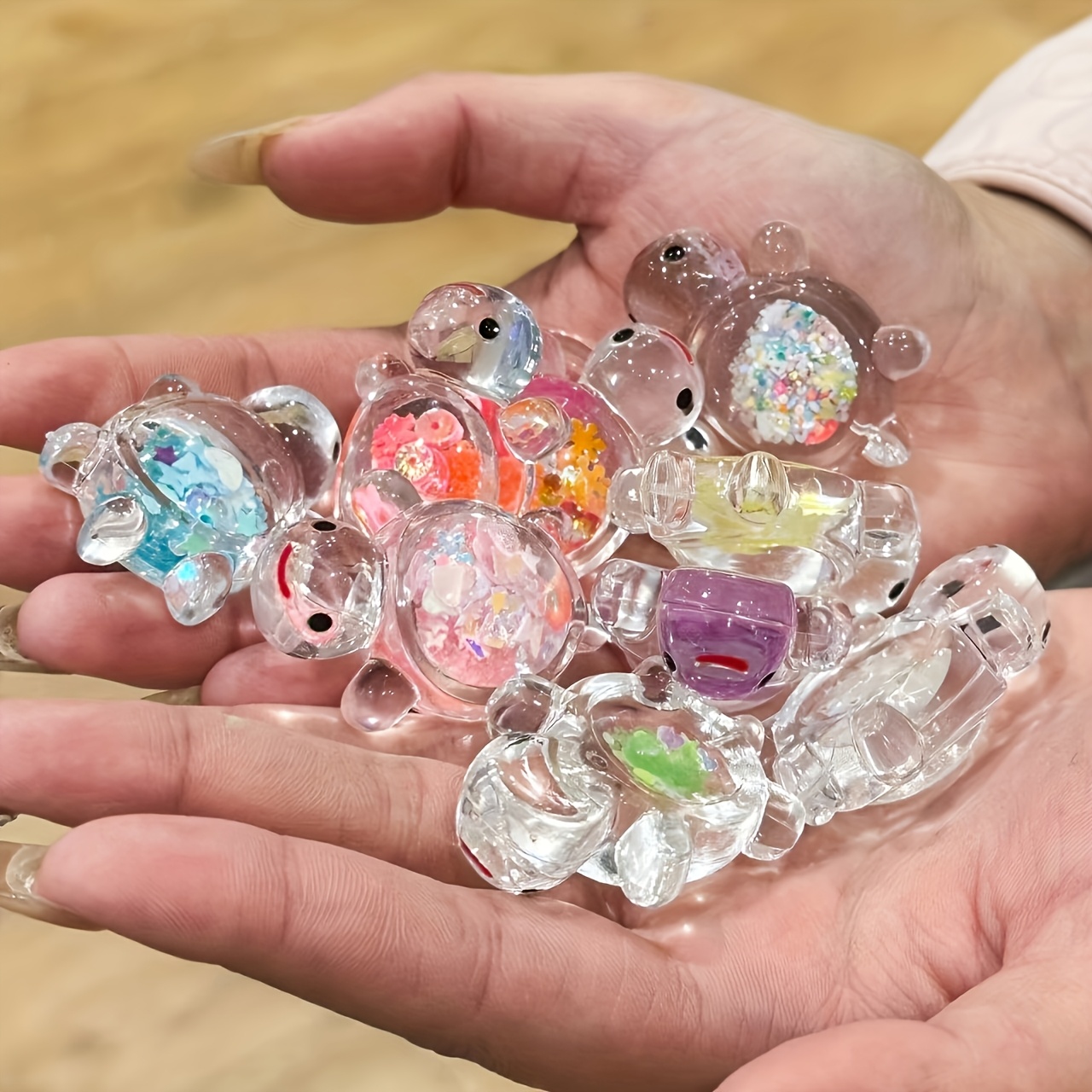 25/100 stuks, kleine oplichten - Resin Art Beach Theme recensie en prijs