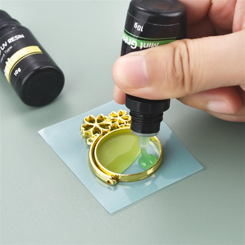 17 kleuren UV-harslijm 10 ml e - Uv Resin Clear Hard recensie en prijs