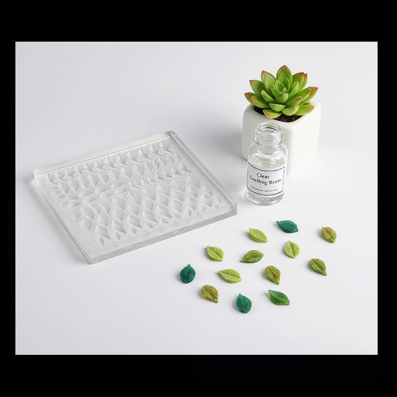 Miniatuur blad siliconen mal 3 - Resin Art Mould recensie en prijs