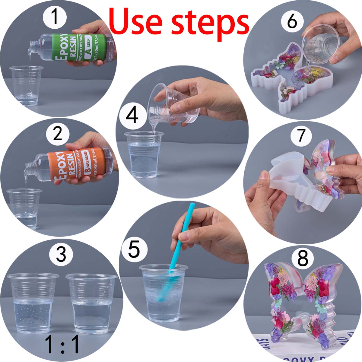 1:1 verhouding epoxyhars kit a - Resin Art Kit With Molds recensie en prijs