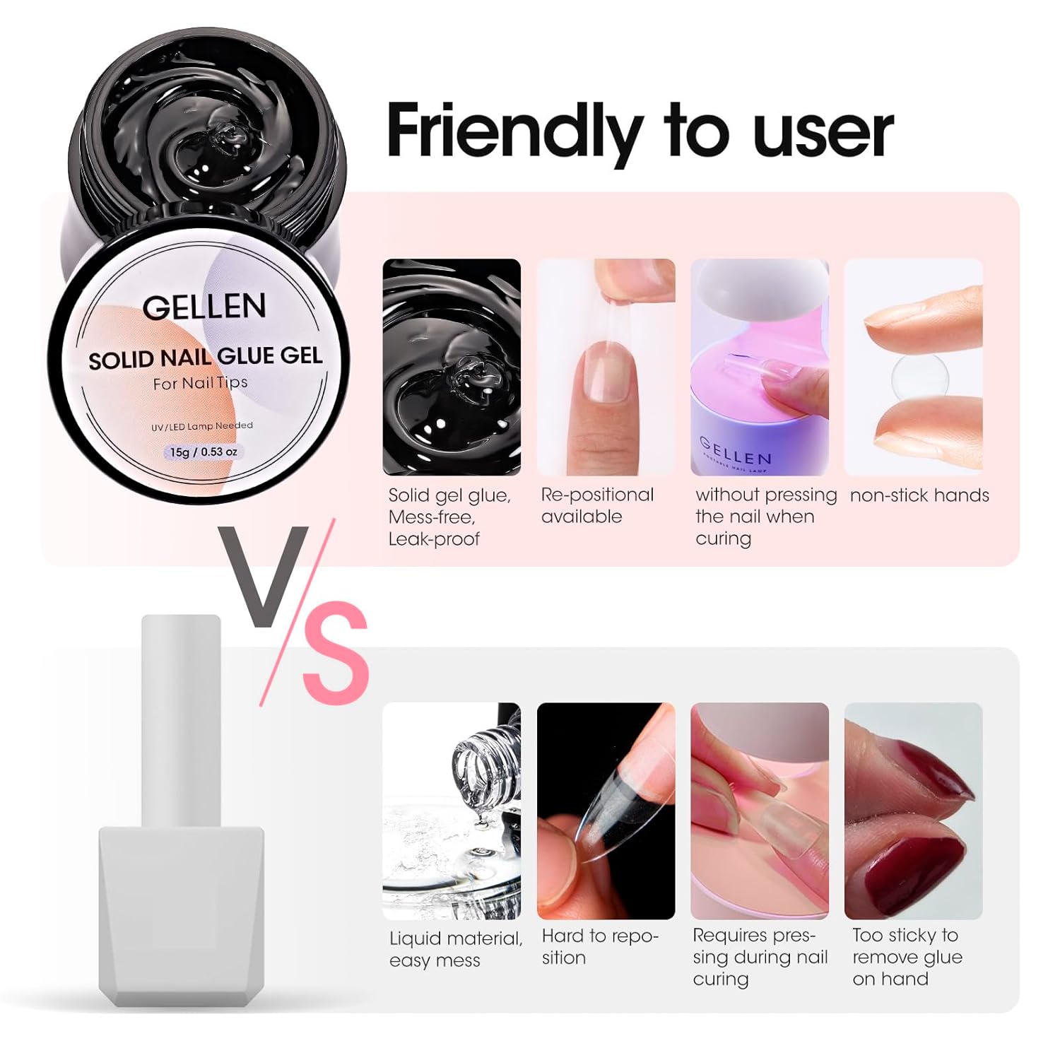 GELLEN Nail Solid Glue Builder - Resin Color Paste recensie en prijs