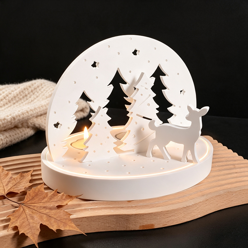 Kerst-Eland Theelicht Houder S - Resin Art Kit With Molds recensie en prijs