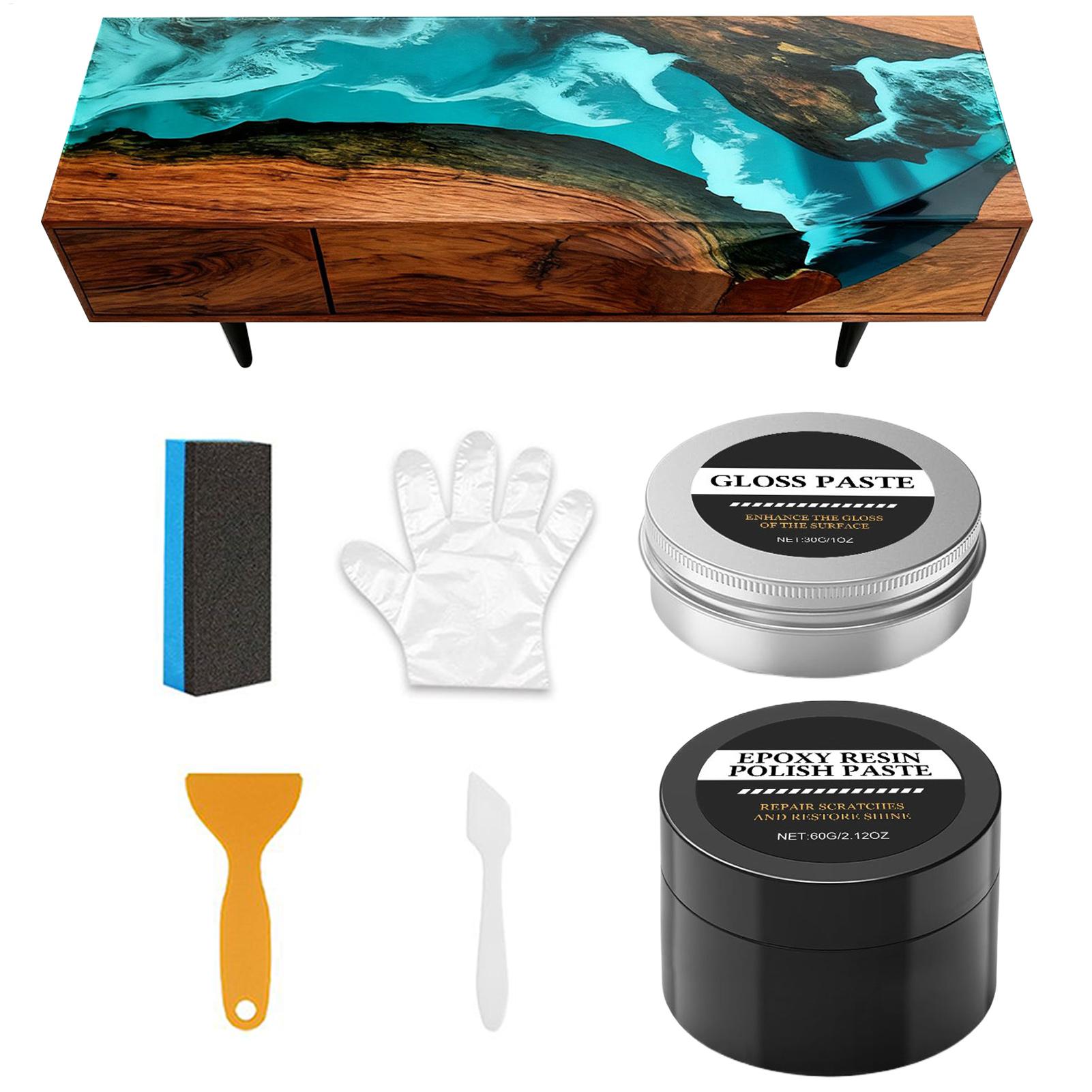 Epoxyhars hoogglans polijstpas - Resin Art Acrylic recensie en prijs