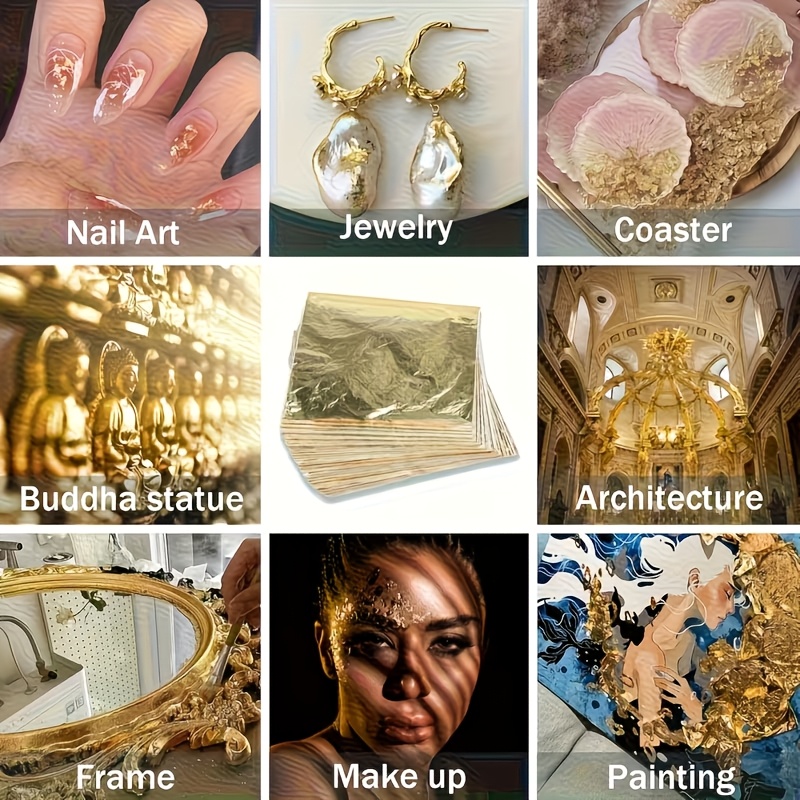 Set van 100 stuks imitatie gou - Resin Art Anniversary Gift recensie en prijs