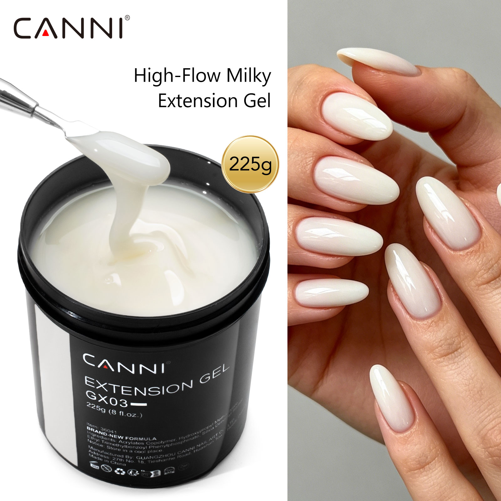 CANNI 225g Navulverpakking Cam - Uv Lamp Nail Resin recensie en prijs