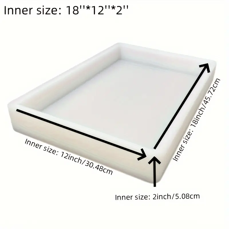 18*12*2 inch grote siliconen m - Resin Art Kit With Molds recensie en prijs