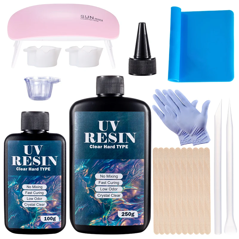 Harde UV-harslijmset Snel uith - Uv Resin Clear Hard recensie en prijs