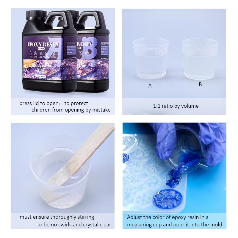 Easy Mix 1:1 Epoxyhars Kit Kri - Resin Art Acrylic recensie en prijs