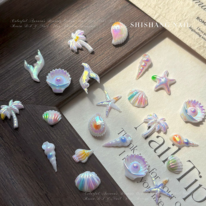 50 stuks zomerstrand nagel str - Resin Art Beach Theme recensie en prijs