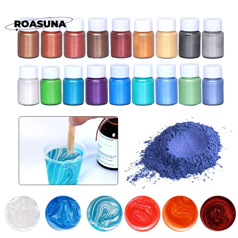 24 kleuren mica parel poeder v - Resin Color Paste recensie en prijs