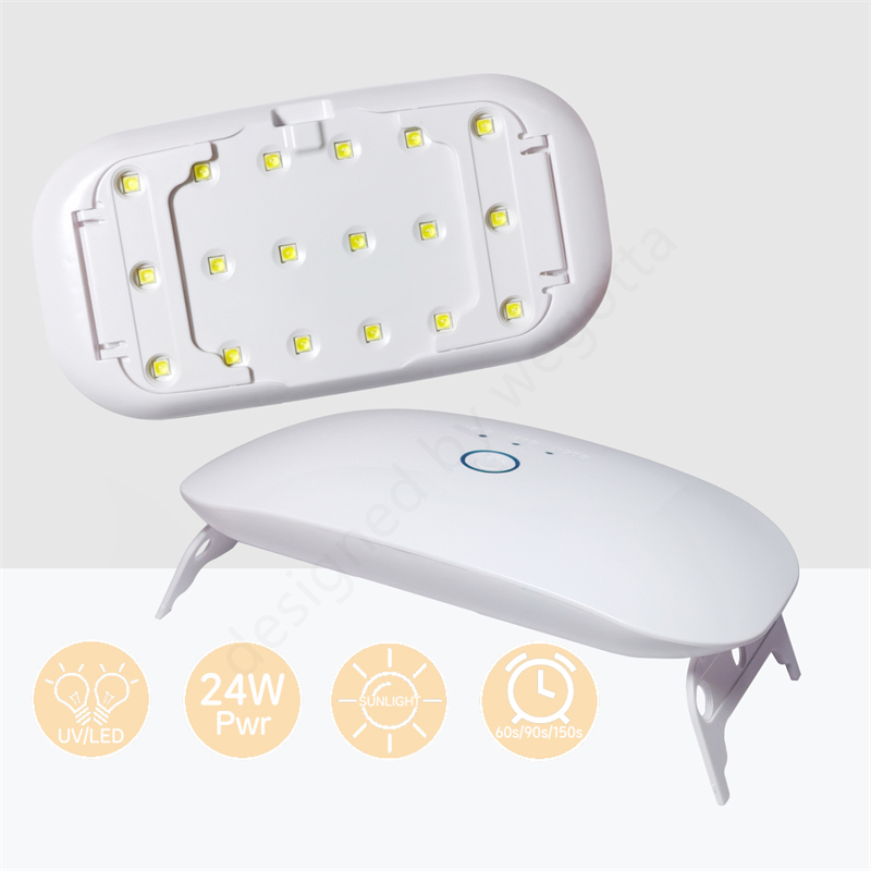 24W USB oplaadbare UV LED-lamp - Uv Lamp Nail Resin recensie en prijs