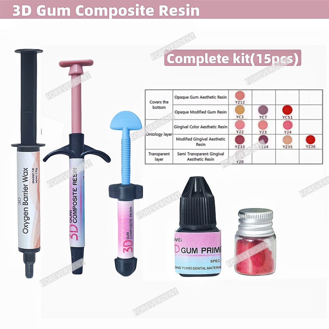 3D Gom Tandheelkundige Roze Ha - Resin Color Paste recensie en prijs