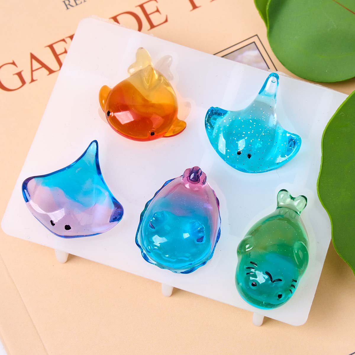 3D Healing Kawaii Manta Ray Wa - Resin Art A Keychain recensie en prijs