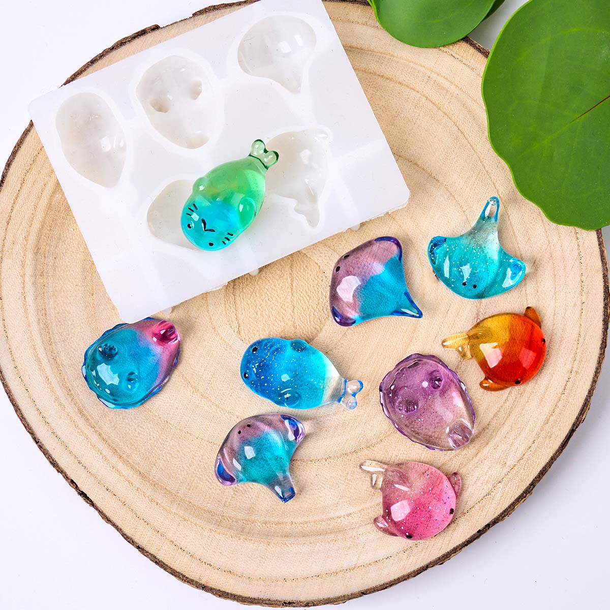 3D Healing Kawaii Manta Ray Wa - Resin Art A Keychain recensie en prijs