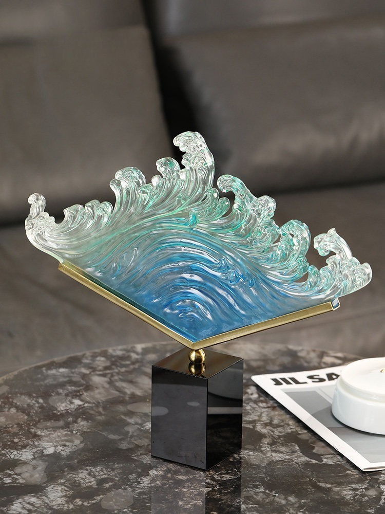Transparante Oceangolf Hars Sc - Resin Art Anniversary Gift recensie en prijs