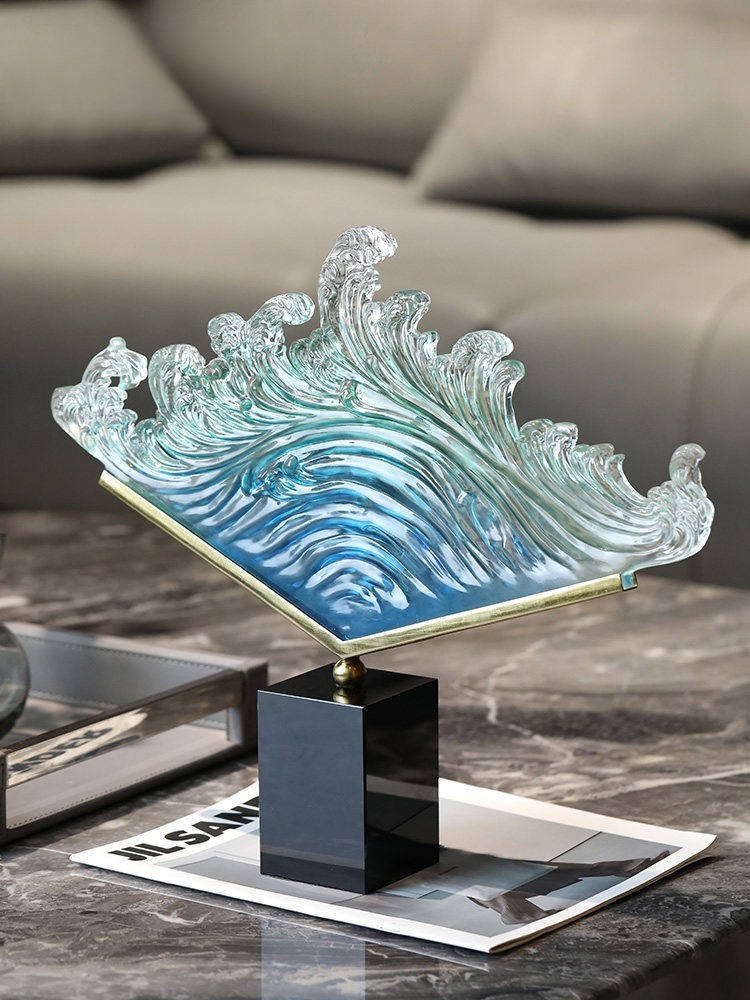 Transparante Oceangolf Hars Sc - Resin Art Anniversary Gift recensie en prijs