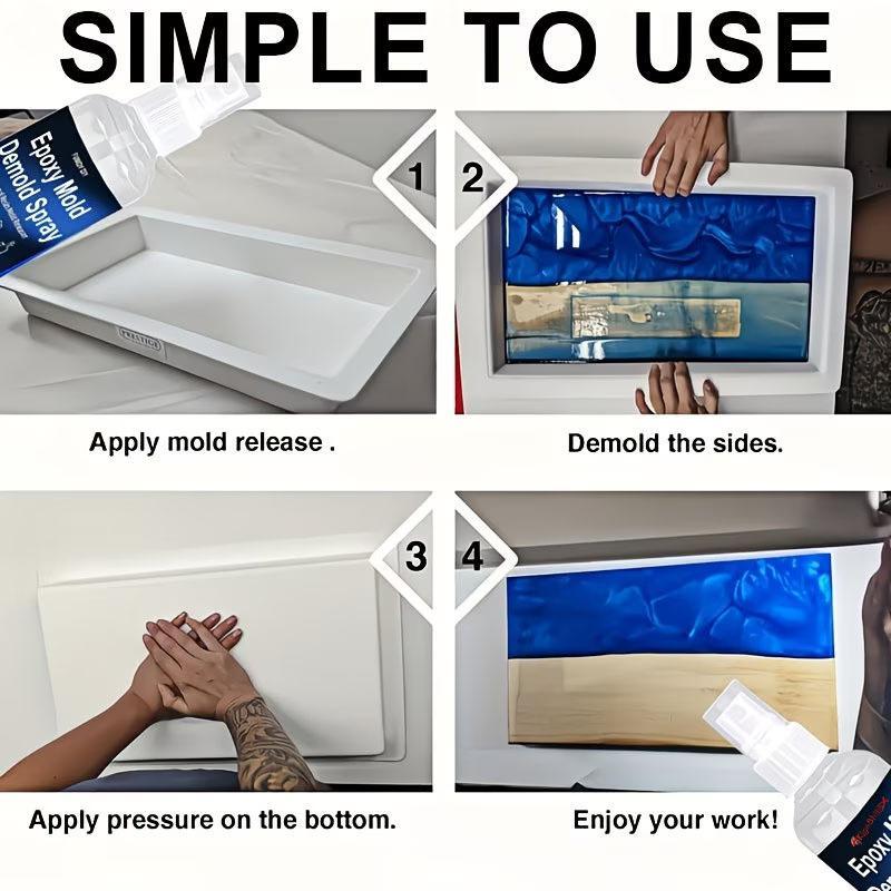 Epoxy Mold Demold Spray Hars-  - Release Spray Silicone recensie en prijs