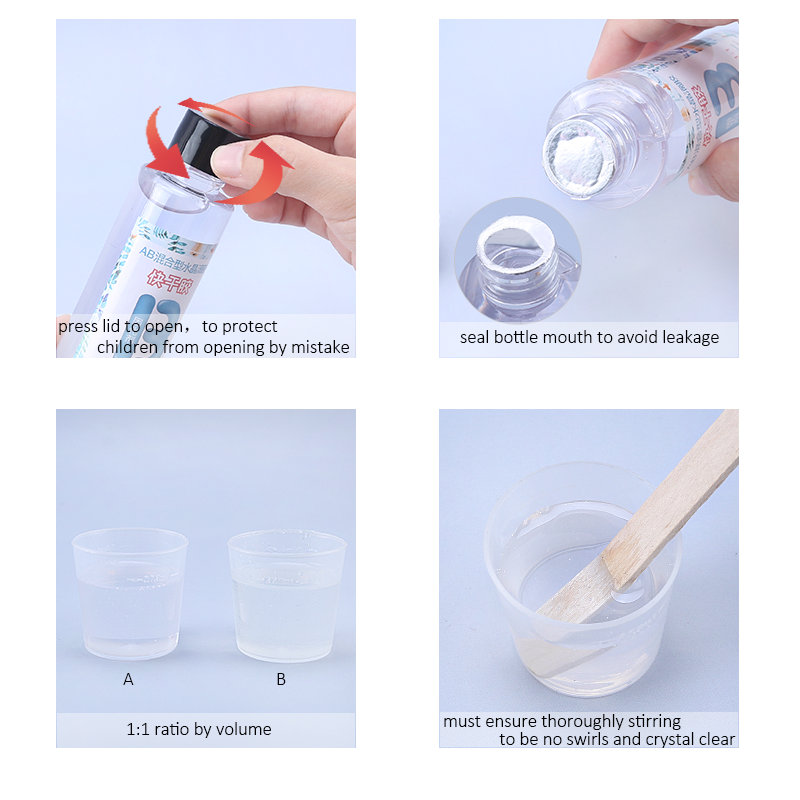 1:1 heldere epoxyhars kristalh - Resin Color Paste recensie en prijs