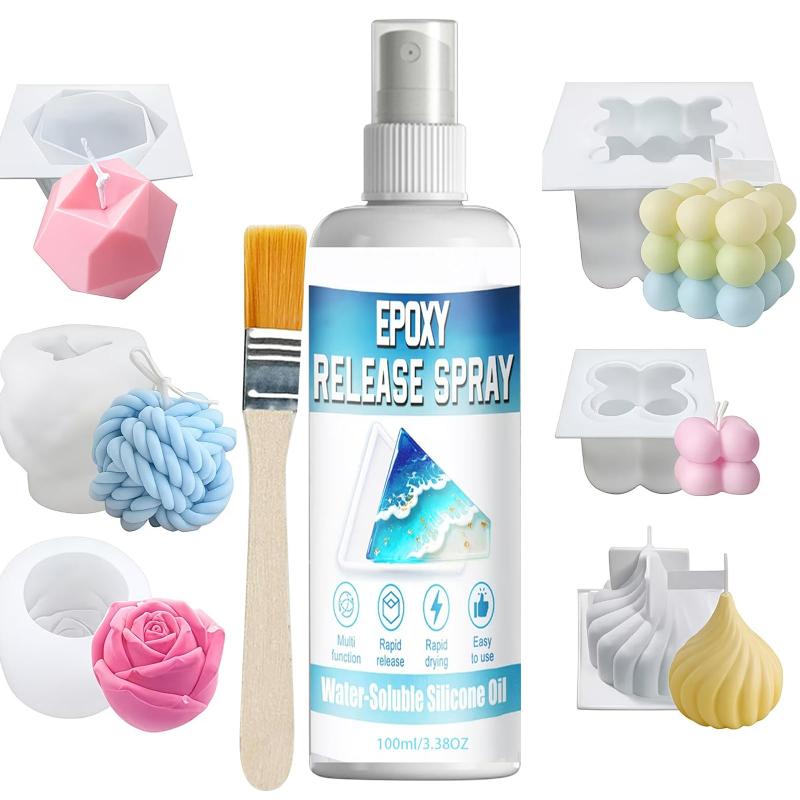 Nieuwe epoxy-vormontvormspray  - Release Spray Silicone recensie en prijs