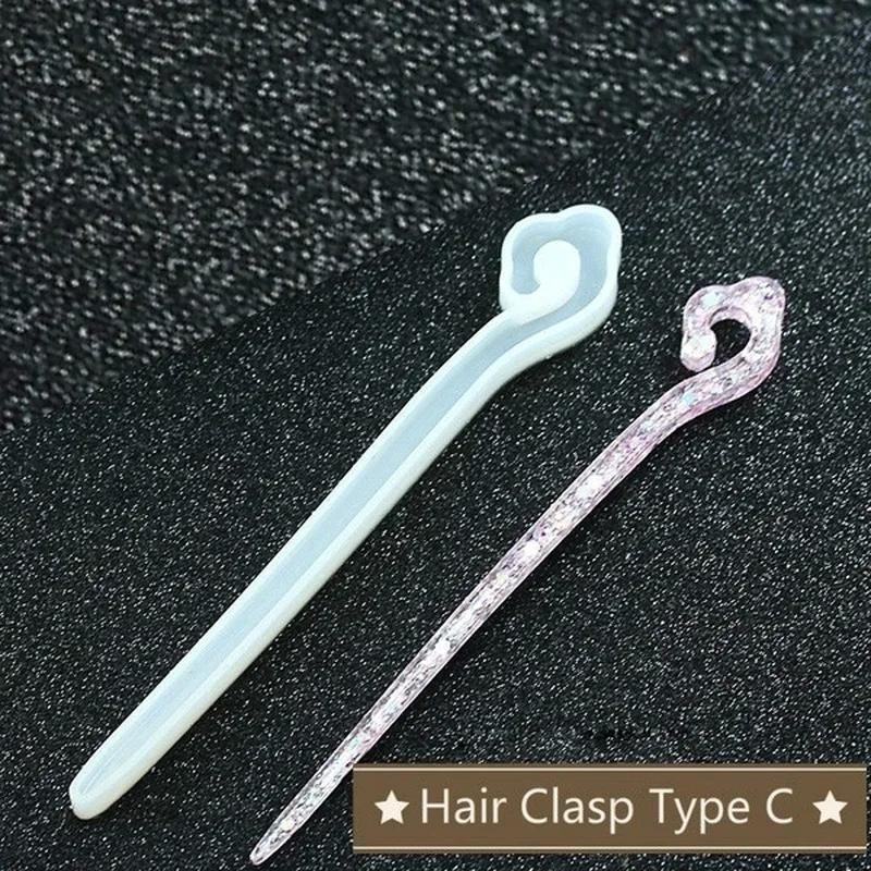 Nieuwe transparante haarspeld  - Resin Art Acrylic recensie en prijs