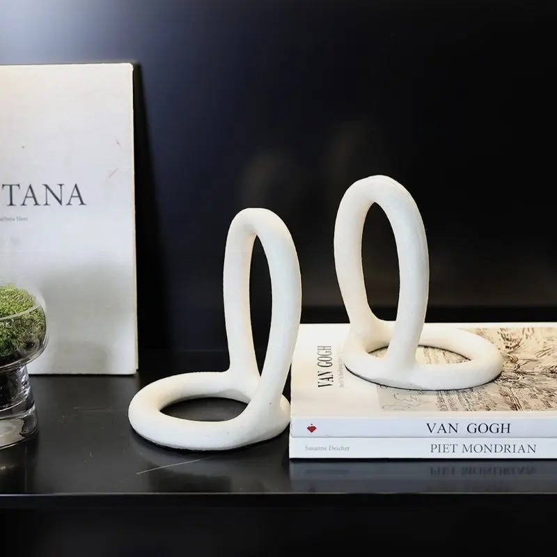 Minimalistische boekensteunen  - Resin Art Book recensie en prijs