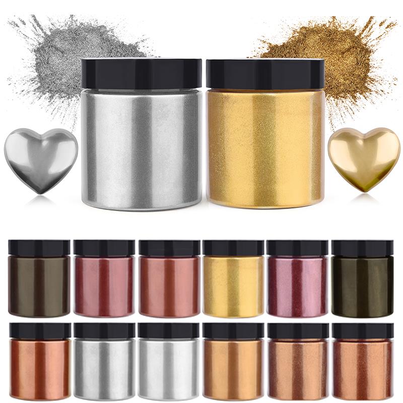 50G Shimmer Metallic Goud Zilv - Resin Art Acrylic recensie en prijs