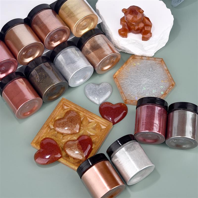 50G Shimmer Metallic Goud Zilv - Resin Art Acrylic recensie en prijs