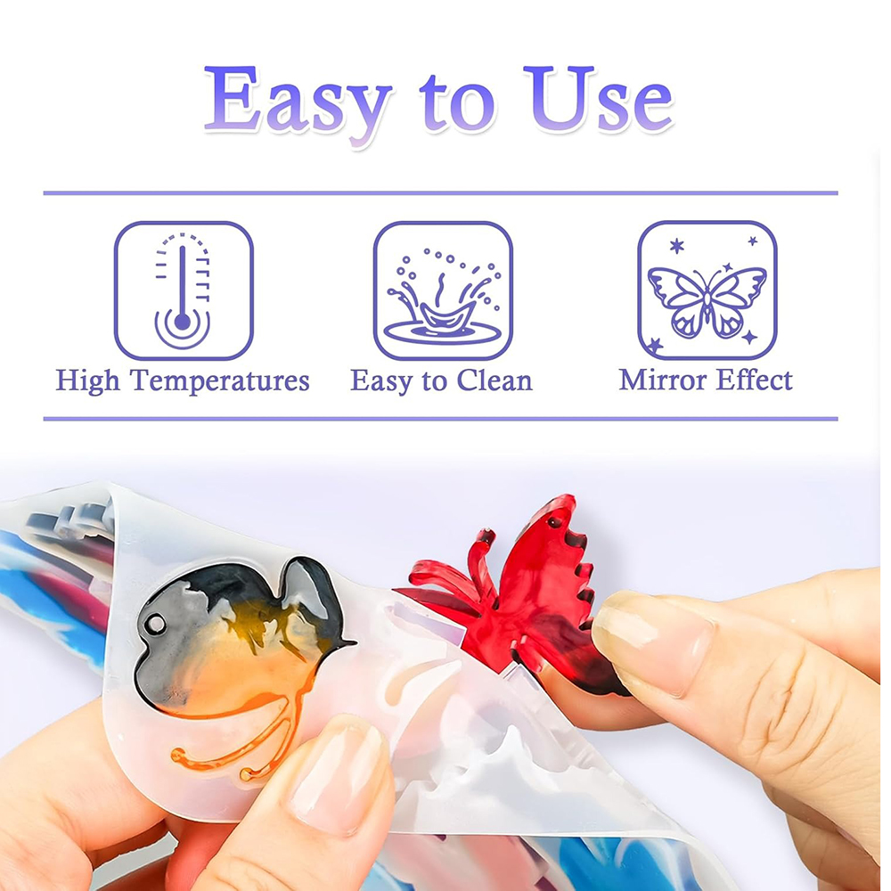 Hars oorbel mallen vlinder sie - Resin Art A Keychain recensie en prijs