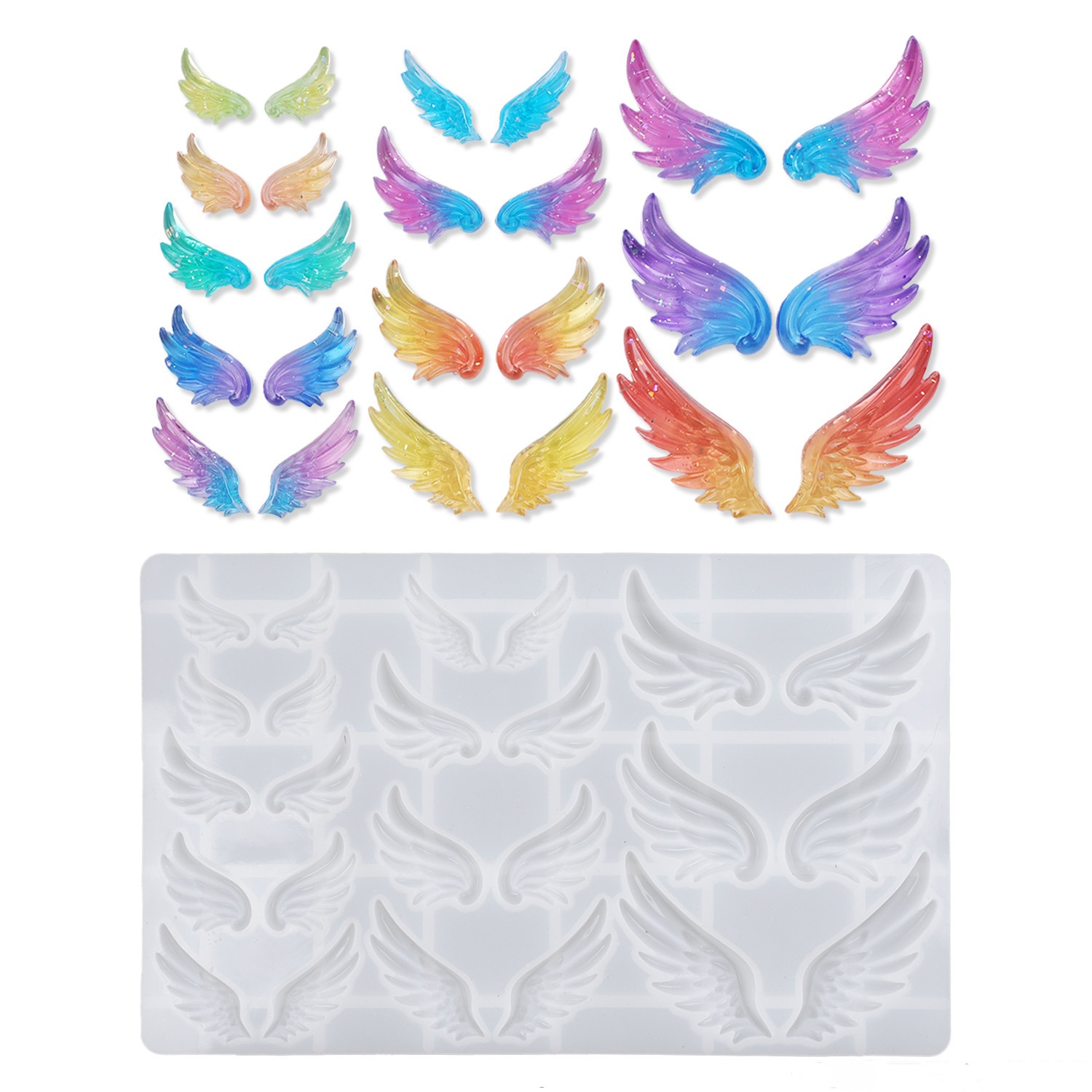 DIY Kristalhars Mal Engelenvle - Resin Art Acrylic recensie en prijs