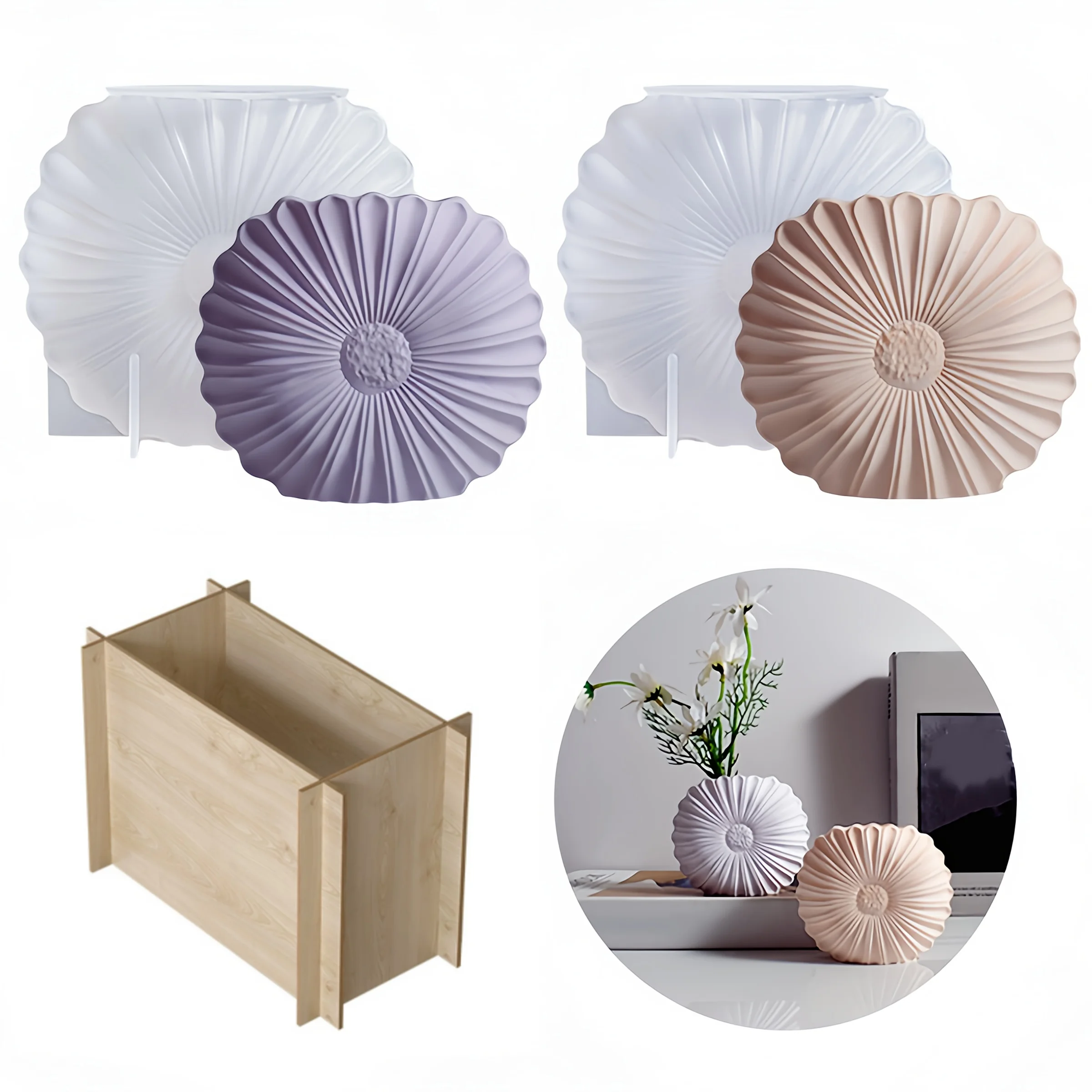Onregelmatige halve cirkel sil - Resin Art Kit With Molds recensie en prijs
